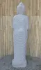  Product image 5 of the product “Standing Buddha made of Riverstone in Dharmachakra position - gesture of wheel of the teaching of Dharma. About 180cm height. ”